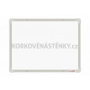 Magnetická tabuľa E 60x45 (AL rám strieborný)