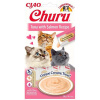 Inaba Churu cat snack Tuňák s příchutílososa 4x 14g