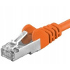 Premiumcord sp6asftp030E Patch, CAT6a S-FTP, RJ45-RJ45, AWG 26/7, 3m, oranžový