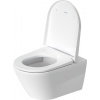 Duravit D-Neo - Závesné WC Duravit Rimless® s HygieneGlaze 540x370 mm, upevnenie Durafix, biela 2577092000
