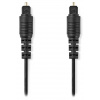 NEDIS optický audio kabel/ TosLink zástrčka - TosLink zástrčka/ černý/ bulk/ 3m CAGL25000BK30