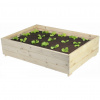 Vyvýšený záhon drevený XL Baby Mix 120x80x30 cm