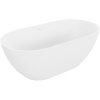 Mexen Rimini voľne stojaca vaňa z konglomerátu 150 x 75 cm, matná biela - 57241507500