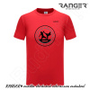 Tričko RANGER® - KARATE - a L Červená