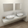 Sapho TAILOR dosky TAILOR rockstone doska 190x50 cm, prevedenie límca L TR190L