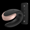 Vibrátor pre páry Satisfyer Double Love Black