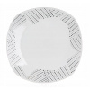 BANQUET tanier porcelánový plytký CHARME 25 x 25 cm