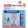 tesa Samolepiaci háčik Powerstrips Waterproof, nerezová oceľ, 2 kg