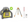 Rotační laser FKD FRE-203XG - zelený paprsek + stativ a lať