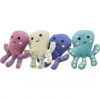 Chobotnička s catnipom 10 cm, plyš, mix farieb