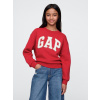 GAP Detská oversize mikina s logom Červená S Červená Červená