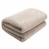 Prikrývka na posteľ - Tutumi Polyesterova prikrývka 200 x 160 cm béžová (Diamond Plad Kapa 160x200 Béžová.)