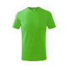 Tričko detské MALFINI® Basic 138 green apple veľ. 158 cm/12 rokov