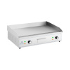 Elektrická grilovacia platňa - 727 x 420 mm - Royal Catering - hladká - 4400 W RCPG51-S