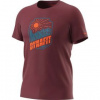 Dynafit Graphic Co Syrah badge Pánske Trička Veľkosť 48