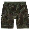 Brandit Packham Vintage kraťasy, woodland - 5XL