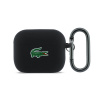 Lacoste Liquid Silicone Croc Logo púzdro pre AirPods Pro 3 Black