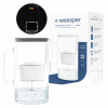 Filtračná kanvica Wessper D2 Borosilicate FutureFlow 3,3 l čierna