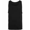 Build Your Brand Pánske tielko BY003 Black 5XL