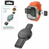 Borofone BQ31 Portable 2,5W pre hodinky iWatch 1-9, SE-SE2, Samsung Ultra-Ultra2 čierna