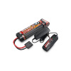 Traxxas NiMH 8.4V 3000mAh plochá, sieťový nabíjač 2A