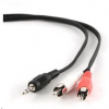 GEMBIRD Audio kábel 3,5 mm Jack - 2x Cinch 1,5 m (RCA, M/M, stereo) CCA-458