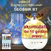 Lampa projektor bt pilot reproduktor Campsle 1215 166 biela batéria (Veľká komoda 4 zásuvky Sonoma Cabinet Prod. PL R-4)