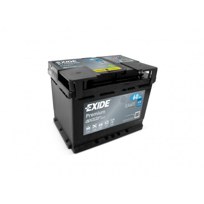 EA601 EXIDE PREMIUM Batterie 12V 60Ah 600A B13 L2 EA601 ❱❱❱ Preis und  Erfahrungen