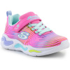Skechers Sandále S-Lights Wavy Beams 302338L-PKMT Pink/Multi Ružová