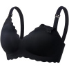 Momcozy YN46 Seamless Support Floral Bra Black XL