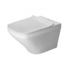 Duravit DuraStyle - Závesné WC, sedadlo SoftClose, alpská biela 45520900A1