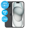 Apple iPhone 15 Plus Black 512GB A+ Repasovaný
