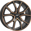 CMS C33 8.5X20 5X112 ET40 MB66.5 DIAMOND BLACK COPPER (wintertauglich) 8,5x20 5x112 ET40.00 black / copper