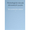 Etymologický slovník slovanských jazyků - František Kopečný