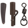 5ks - Sada Anaconda 360 Flex Ring Swivel Safety LC Kit hnedá