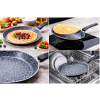 Panvica na palacinky 26 cm s mramorovým nepriľnavým povrchom – indukčná, bez PFOA