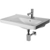 Jika Cubito - Umývadlo s prepadom 750 mmx450 mm, otvor na batériu, ľavé, biela H8124210001041
