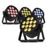 BeamZ Professional BeamZ Pro set 4 BAC330 LED Par - ProPar s RGBW LED - 12x 8W