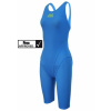 Závodné plavky - kombinéza Mad Wave Bodyshell short leg modré Velikosti M - 182