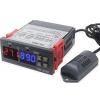 Digitální termostat a hygrostat STC-3028, 12 V DC