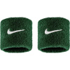 Nike Swoosh Wristband 2 Pack Green/White One Size