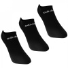 adidas Low Cut 3 Pack No Show Socks Black/White 14 - 17