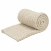 Wooline Pletená deka Olivia, pieskovo hnedá, 100% Austrálske Merino