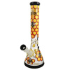 Sklenené bongo Beehive honey Grace glass 38cm