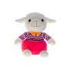 Mikro Trading Zvieratko plyšové 25 cm v oblečku 0 m+ Ovečka
