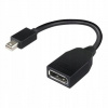 Lenovo 4X90L13971 adaptér Mini-DisplayPort na DisplayPort Čierny