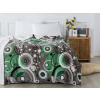 XPOSE® Mikroplyšová deka ŠÁRKA s baránkom - zelená 140x200 cm, Mikroplyš s baránkom