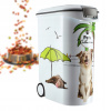 Kontajner a úložný box na granule pre psov, XXL 54 l/20 kg