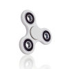 mobilNET Biely spinner so striebornými ložiskami (plast) DNA-0071-SPN-WHITE