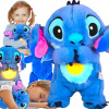PLYŠOVÁ HRAČKA STITCH MIŚ SZUMIŚ PLYŠÁK DÝCHAJÚCA UPOKOJOVAČKA PLYŠÁK STICH